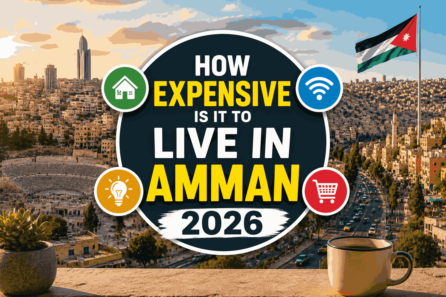 How Expensive Is It to Live in Amman in 2026? Rent, Utilities & Daily Costs